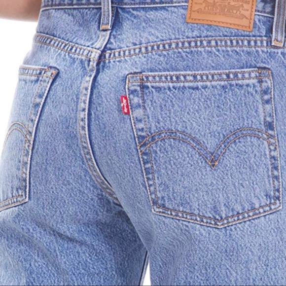 •LAST PAIR* Levi’s Wedgie hi waisted VTG inspired frayed jeans NWT SZ 30/SZ 10 - Picture 9 of 15